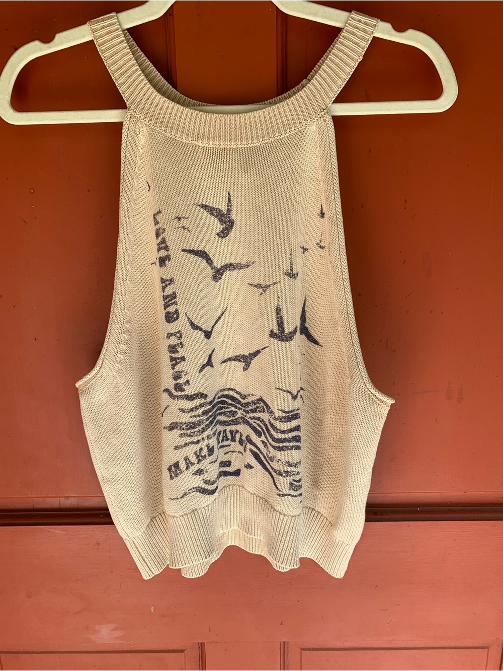 Anthropologie Pilcro Knit Making Waves Tank Sweater - Picture 5 of 7